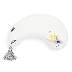 LIKE NEW DOCKATOT La Maman Wedge Nursing Pillow Embroidered Skies Breastfeeding